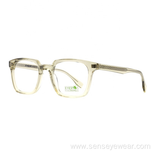 Wholesale Square Bevel BIO ECO Acetate Optical Frame